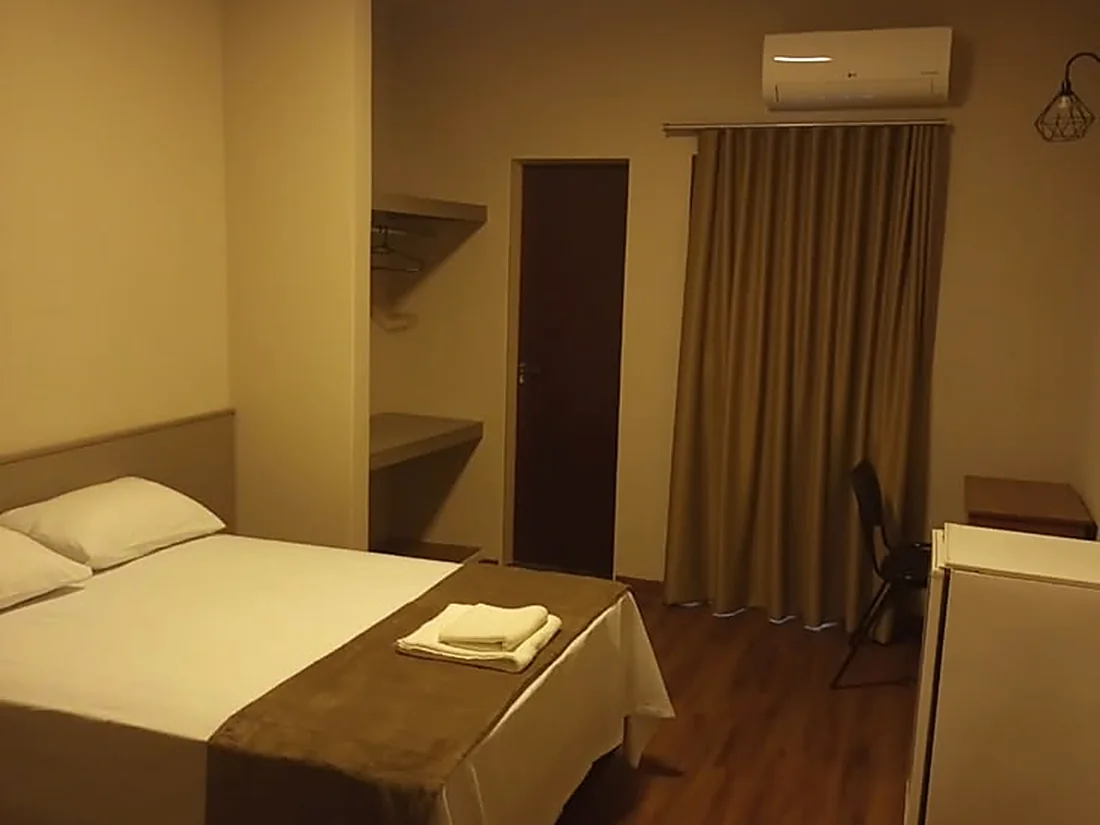 Apartamento individual com cama de casal