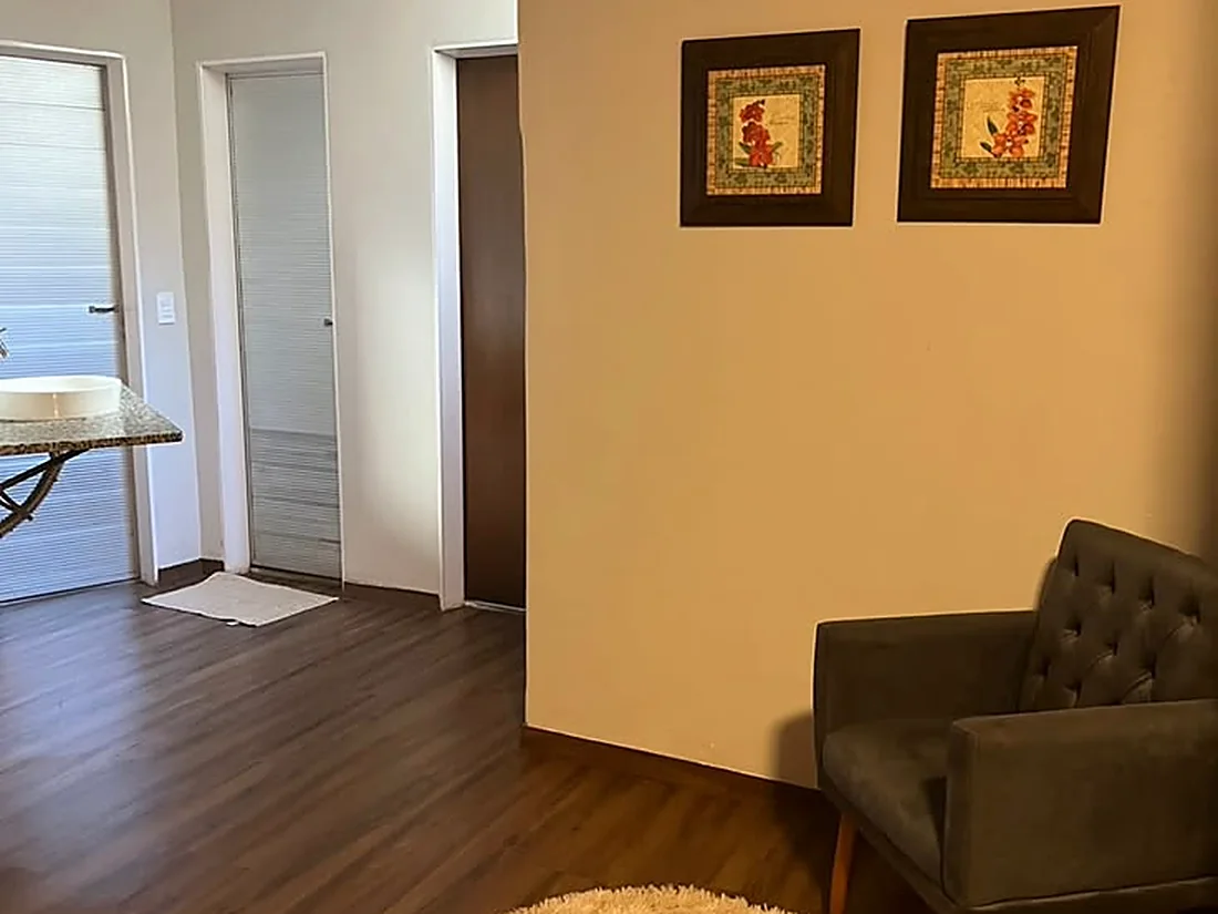 Suíte com sala de estar